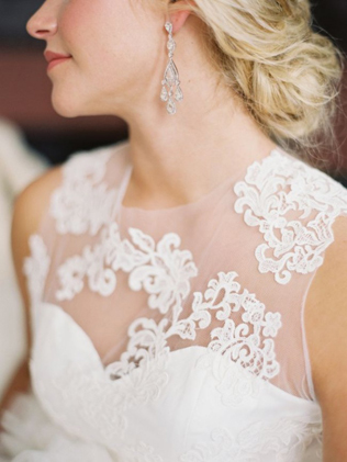 Тренд весны: свадебные платья с фальш-декольте - Ohdress.ru Тренд весны: свадебные платья с фальш-декольте