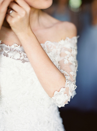 Вдохновение: свадебные платья с рукавами три четверти 