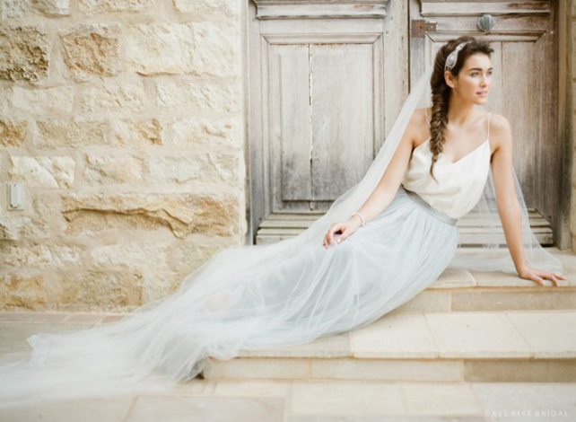 Rose Quartz и Serenity: главные оттенки Pantone для свадебных платьев 