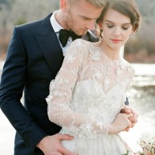 Вдохновение: свадебные платья с длинным рукавом
