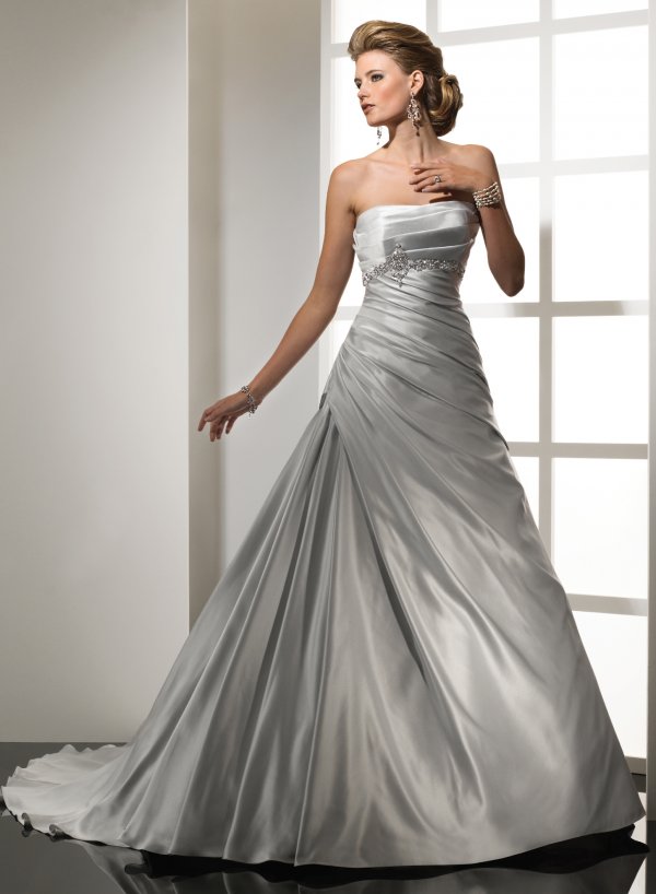 Серебряная свадьба платье