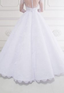 Свадебное платье Перо 99991