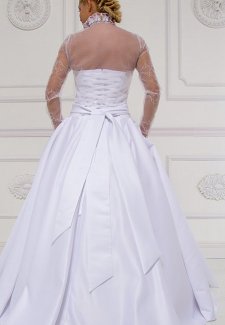 Свадебное платье 38082 с болеро