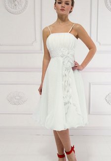 Свадебное платье короткое --- Эрнеста 00857