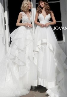 Off White Embellished Wedding Ballgowns JB68165 and JB68160