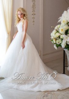 Свадебное платье Орнелла шлейф
