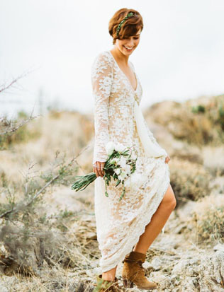 Стиль в деталях: богемный образ невесты - Ohdress.ru Стиль в деталях: богемный образ невесты