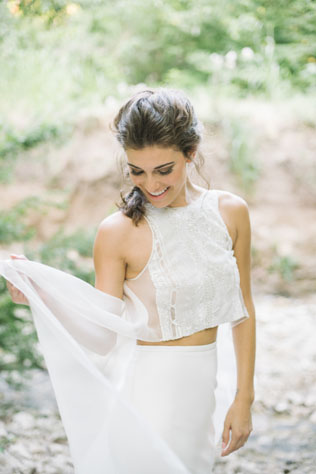 Как подобрать потрясающее свадебное платье кроп-топ - Ohdress.ru Как подобрать потрясающее свадебное платье кроп-топ