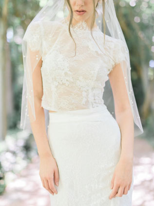 Как подобрать потрясающее свадебное платье кроп-топ - Ohdress.ru Как подобрать потрясающее свадебное платье кроп-топ