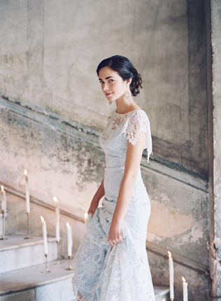 Внимание на детали: свадебные платья с рукавами-крылышками - Ohdress.ru Внимание на детали: свадебные платья с рукавами-крылышками