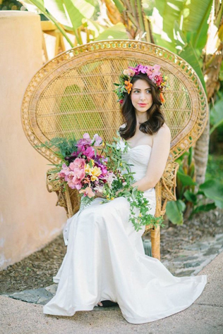 20 воздушных платьев для свадьбы в тропическом стиле - Ohdress.ru 20 воздушных платьев для свадьбы в тропическом стиле