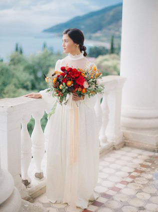 Платье невесты с воротником-стойкой: все за и против - Ohdress.ru Платье невесты с воротником-стойкой: все за и против