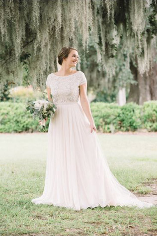 Кому подойдет свадебное платье с вырезом-лодочкой - Ohdress.ru Кому подойдет свадебное платье с вырезом-лодочкой